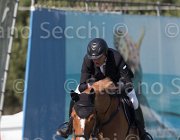 Fochi Qaro Dan TosTour2013- S5 2229 : Arezzo, Arezzo Equestrian Centre, Fochi Edoardo, Qaro Dan, Toscana Tour 2013, foto di Stefano Secchi ©